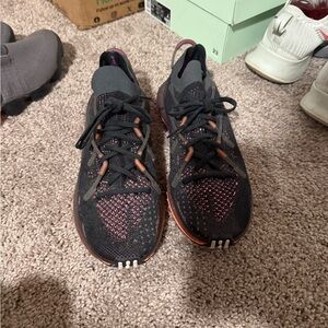 adidas Black and Pink Athletic Shoes